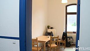 Perky Blonde Enjoys Office Ride With Big Cock