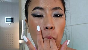 lore feels intense pleasure from triple anal