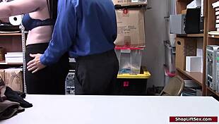 Teen Shoplifter With Big Tits Gets Fucked By Lp Officer In The Shop