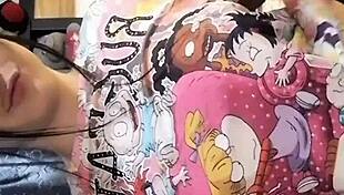 colombian mommy flashes her ass in bunny costume.