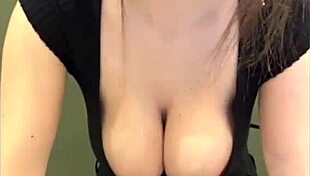 stepmom seduces with her milky tits and nipples