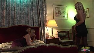 Milf lesbians michelle thorne and starr fuck each other with a strap