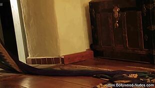 Bollywood model teasing with a striptease! 😉