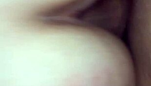 Brunette amateurs anal fucking in hotel with big ass