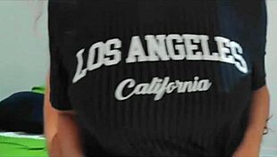 Brunette Giving Her Pussy Like A Rabbit!