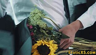 Gorgeous Teen Babe With Small Tits Rides Big Cock In Hardcore Blowjob And Cumshot Action