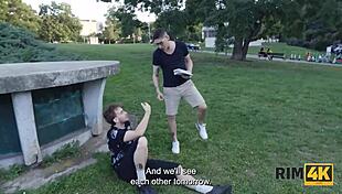 wanna watch this blonde nerd get her ass licked so good?