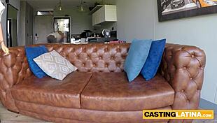 Petite Latina Ava gave perfect blowjob before rough sex