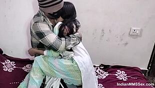 Horny Indian Stepmom Gets Rough Doggystyle Fucking At Home With Stepson And Blowjob