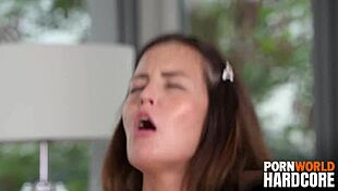 New Best Friends Cindy Shine and Isabella De Laa Share Emotional Lesbian Session Before Rough DP Orgy