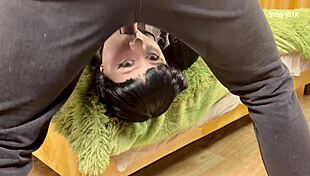 wednesday addams cosplay gets fucked in tight asshole by xavier's big cock, cumshot mouthful