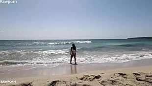 Linda del sol - formentera sex party with ass shaking and gaping pussy