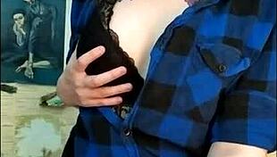 Tattooed mistress edges friend's cock in BDSM session