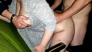 Gangbang in x cinema in front of husband