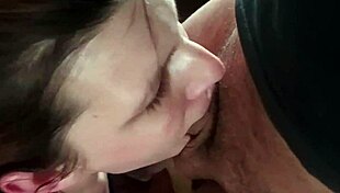 Amateur Ukrainian MILF on knees sucks big cocks, deepthroats, gets face fucked and cumshots in rough homemade compilation.