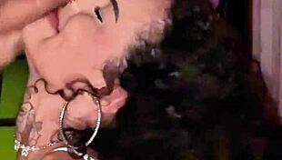 I gag hard on it - sloppy deepthroat by brunette latina