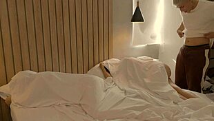 My Stepmother's Boyfriend Fucks Me by Mistake and We End Up in a Hot Bisexual Threesome!