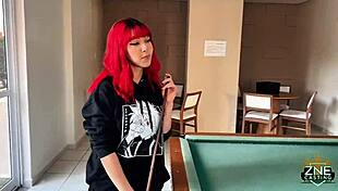 Nana Batatinha And Qrozne Engage In Intense Casting Scene With Ass And Pussy Action