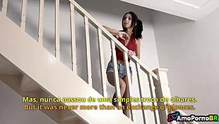 Alone At Home With Skinny Brunette Teen 18+ On Saturday Afternoon