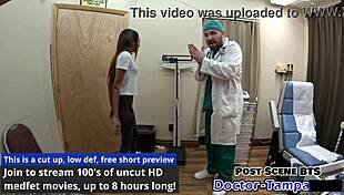 dr tampa performs solana's first gyno exam backstage