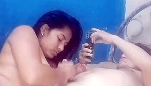 SEXO con mi MARIDO cachondo en casa solos