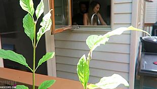 nikki bent over for doggystyle fucking