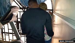 Gym instructor seduced by big ass 45 years old client fucks her horny pussy with his BBC 💪