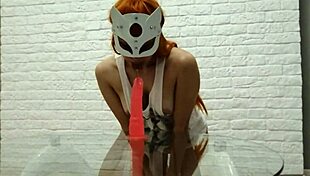 Russian Fox Plays With Toy And Anal Plug Kriss Wou