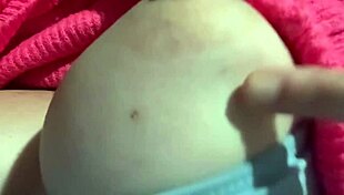 Artemisia Love's big tits bounce in close-up slow motion with hard nipples