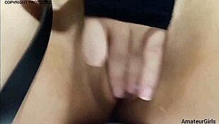 I'm a naughty girl massaging my wet pussy, waiting for a big cock to fuck me hard.