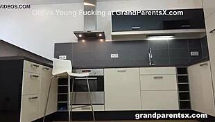 Grandparents Meet Teen 18+ On Basketball Court