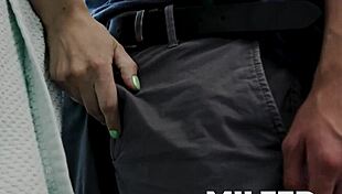 Seeing my busty step mom in the shower naked caught me by surprise