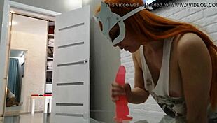 Russian Fox Plays With Toy And Anal Plug Kriss Wou