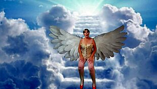 granny carmen angel heavenly old masturbating gilf