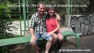 Grandparents Meet Teen 18+ On Basketball Court