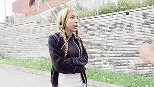 i'm a horny girl walking the streets, begging for big cocks to fuck me