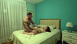 Father-in-Law Starts Shower Fun and Moves to Room