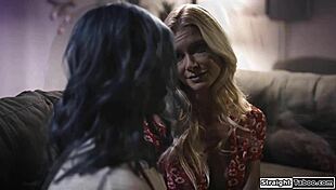 Busty Babe Seduced by Taboo Milf Landlady