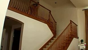 Nerdy Brunette Cutie Shows Off Her Lustful Side By Letting Them Pummel Her Sweet Booty