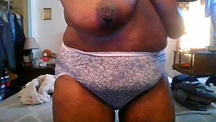 Granny Getting Dress For The Day