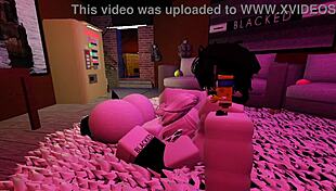 getting fucked by a horny fan on roblox