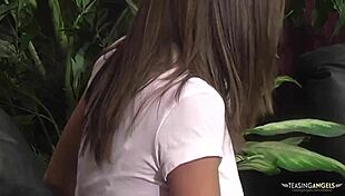 since nobody's home soon, kelly kline asks for hardcore doggystyle plowing.