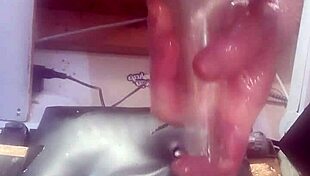 bottle insertion in ass