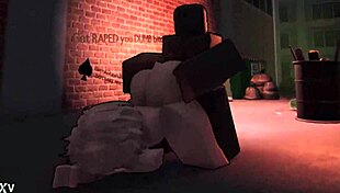 Bratty White Femboy Gang Banged In Alley By Two Bbcs!