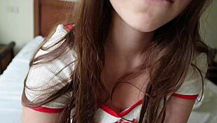 My stepsister and I discovered we both love watching porn together, sharing those naughty videos late at night.