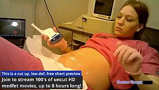 What are you doing with that ultrasound, nurse nova maverick?