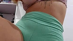 Young Exhibitionist Wants to Get Slapped with Cock on Her Face