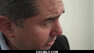 Stepmom teaches Oliver a naughty lesson to secure his job