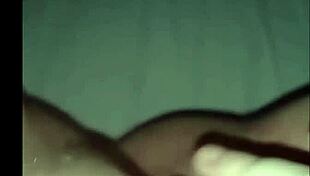 I saw this tinder slut masturbating, she was so wet and horny