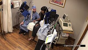 Eliza Sheilds as the new guinea pig in an intriguing experiment.